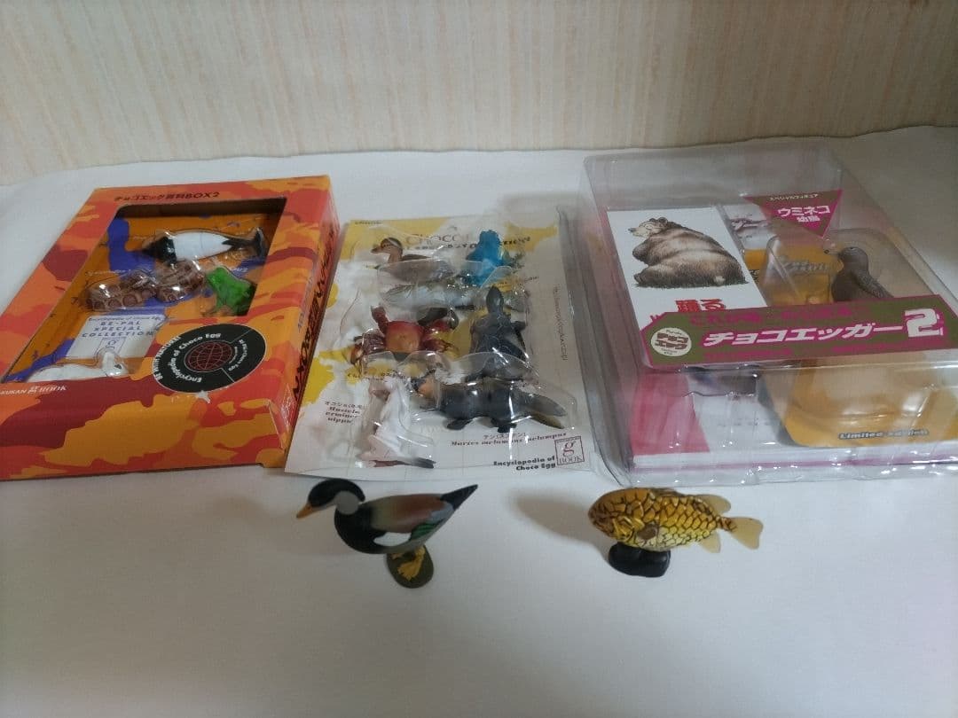 クリスマス特価!海洋堂チョコエッグ日本の動物第1弾〜4弾6弾ツチノコなど!