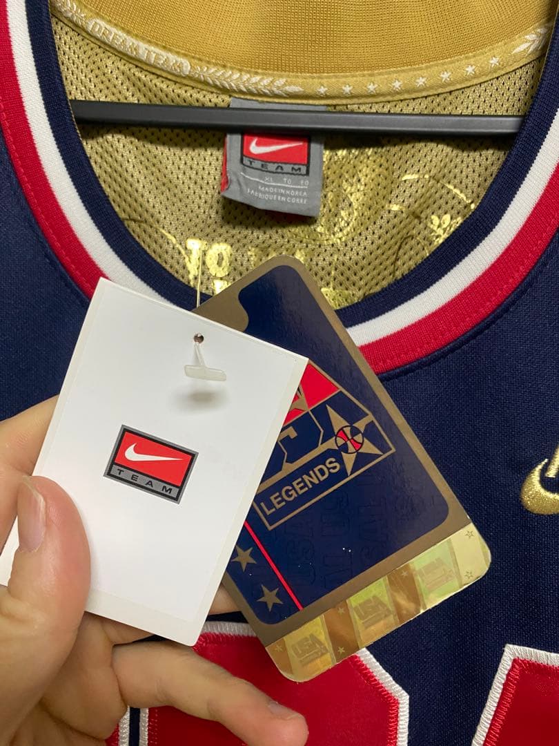 NBA 初代ドリームチーム　ラリー・バード　ジャージ 新品未使用タグ付 XL