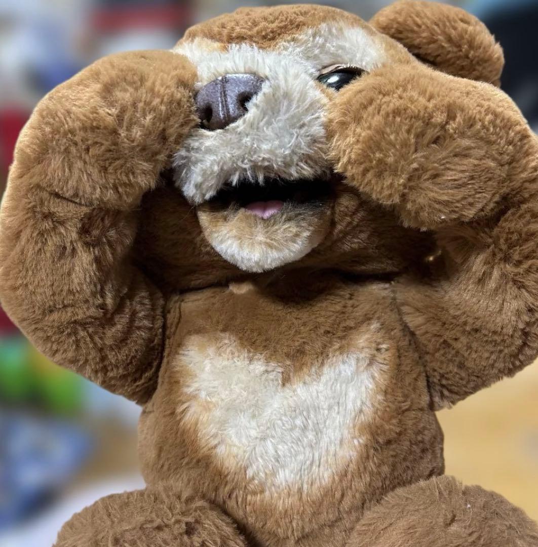 【廃盤品】電動ぬいぐるみ「ファーリアル 遊ぶのだいすき♪ こぐまのカビー」