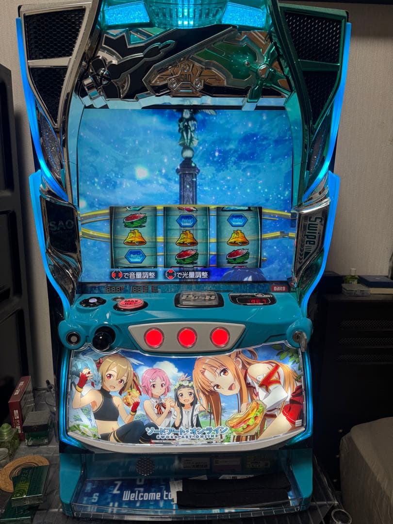 引き取り限定 ギルティクラウン スマスロ ソードアート・オンライン 実機