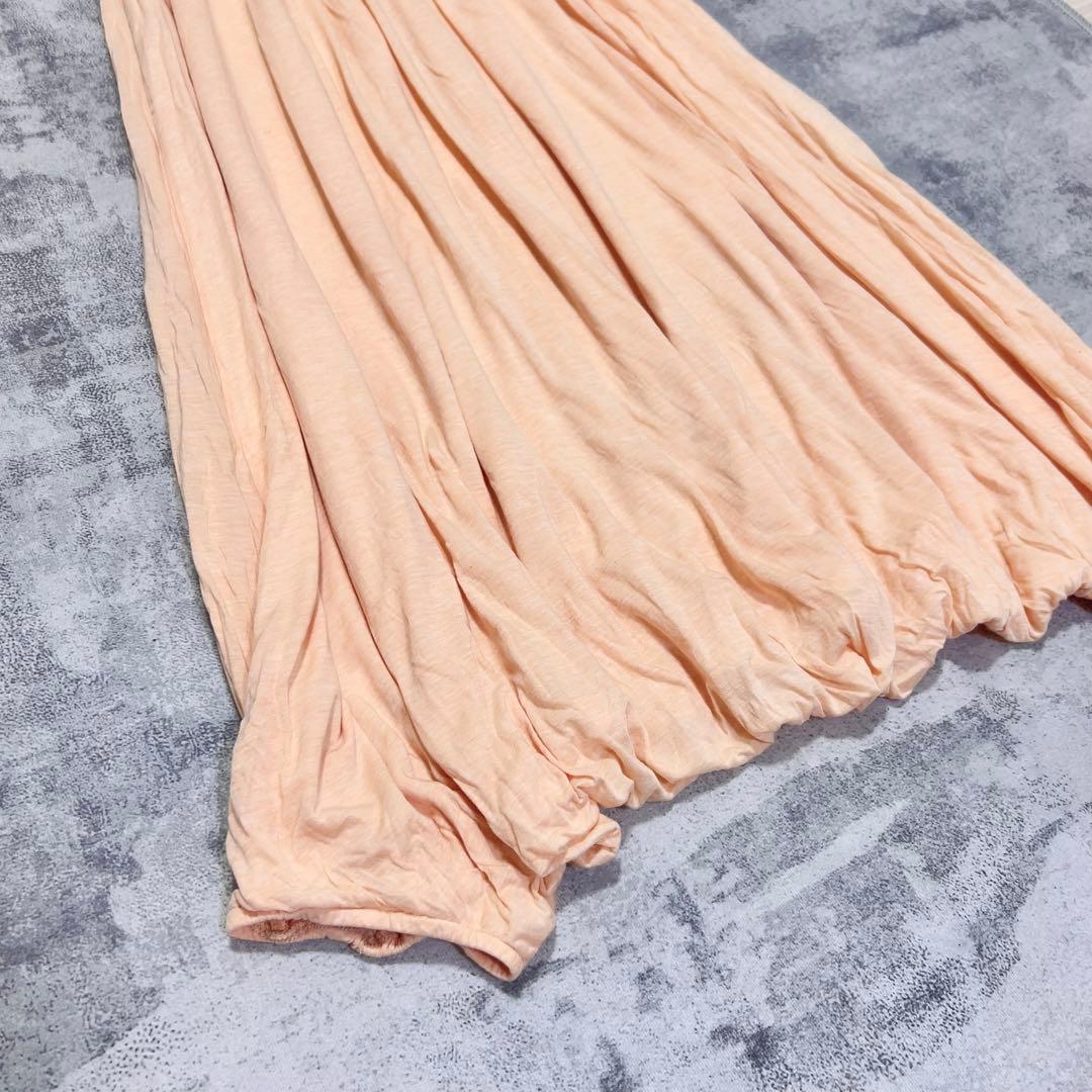 【美品】ヨギーサンクチュアリ　ホルターネック マキシワンピース 日本製 F