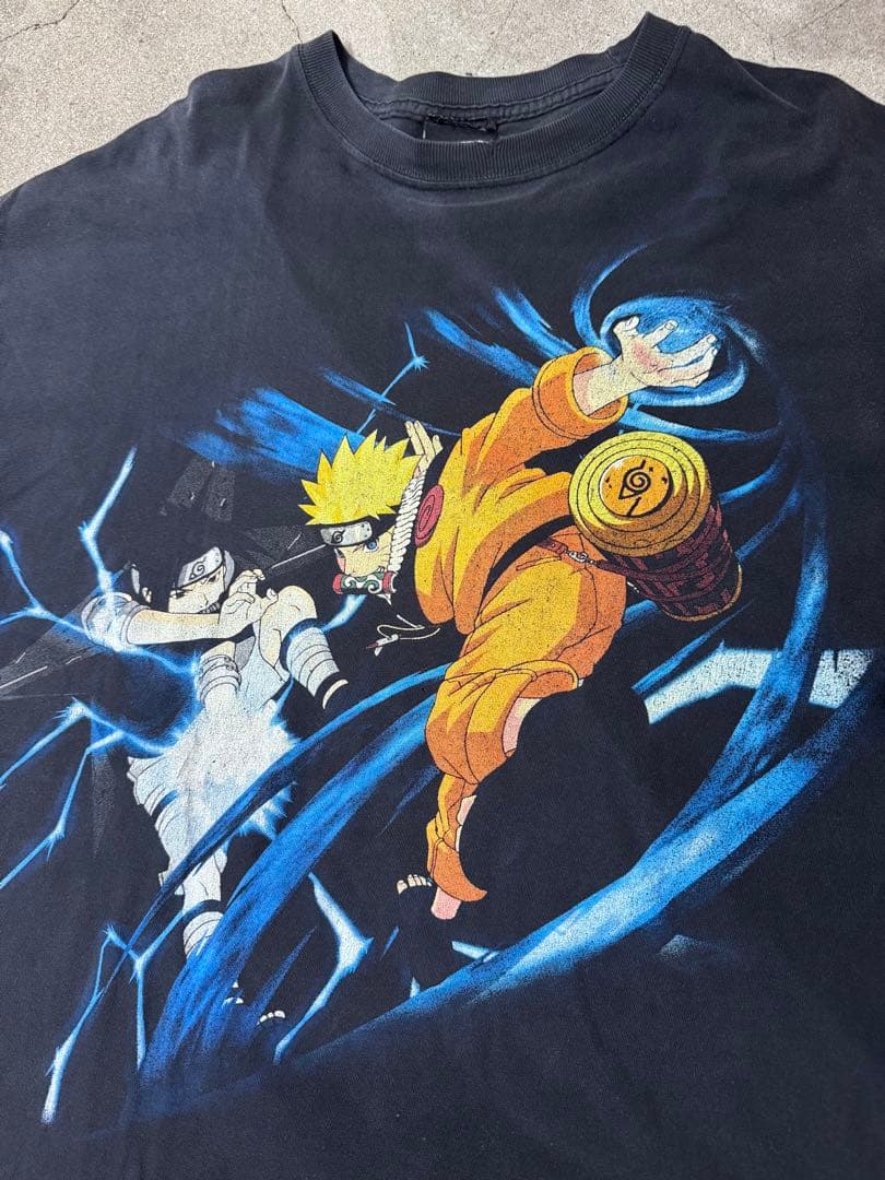 ナルト サスケ Tシャツ NARUTO VINTAGE XL