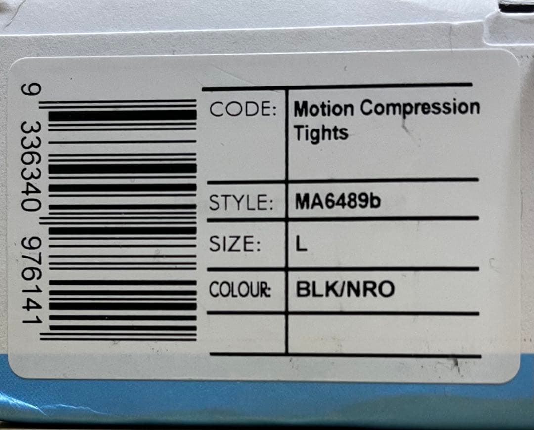 2XU Motion Compression Tights L新品ブラック/ネロ