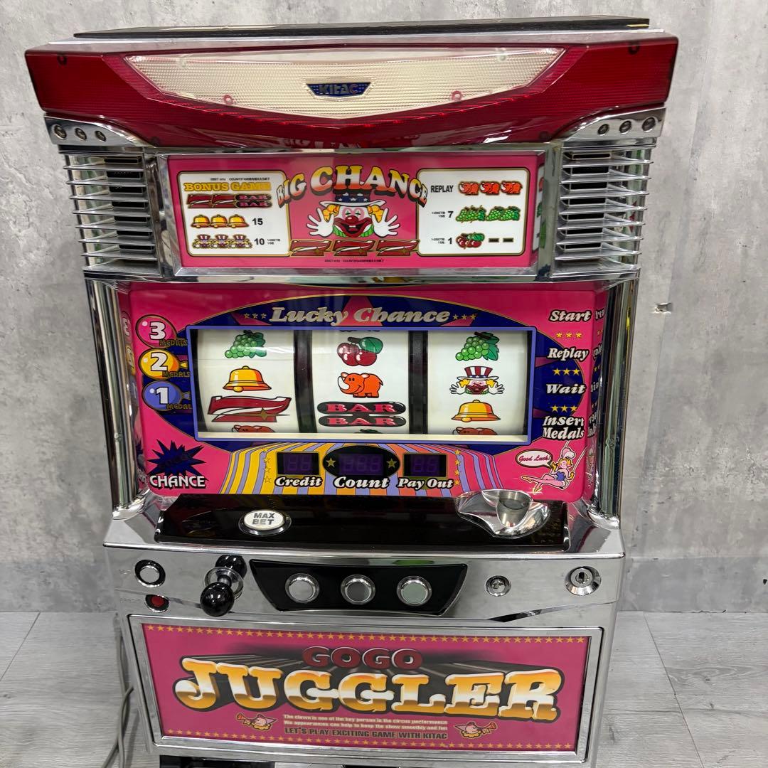 ゴーゴージャグラーKK パチスロ実機　５号機　送料込み　北電子