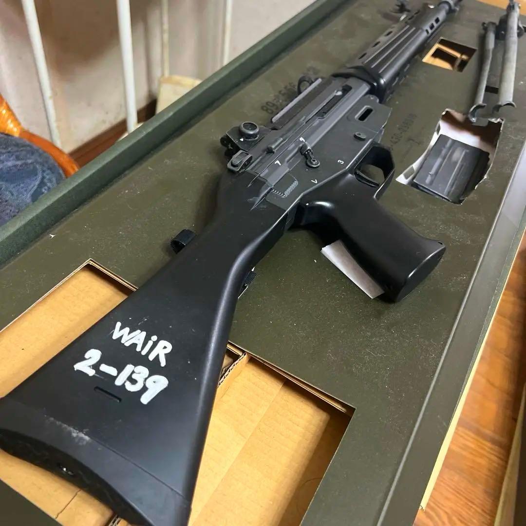 東京マルイ89式小銃ガスブロジャンクハードリコイルカスタム➕レール付き