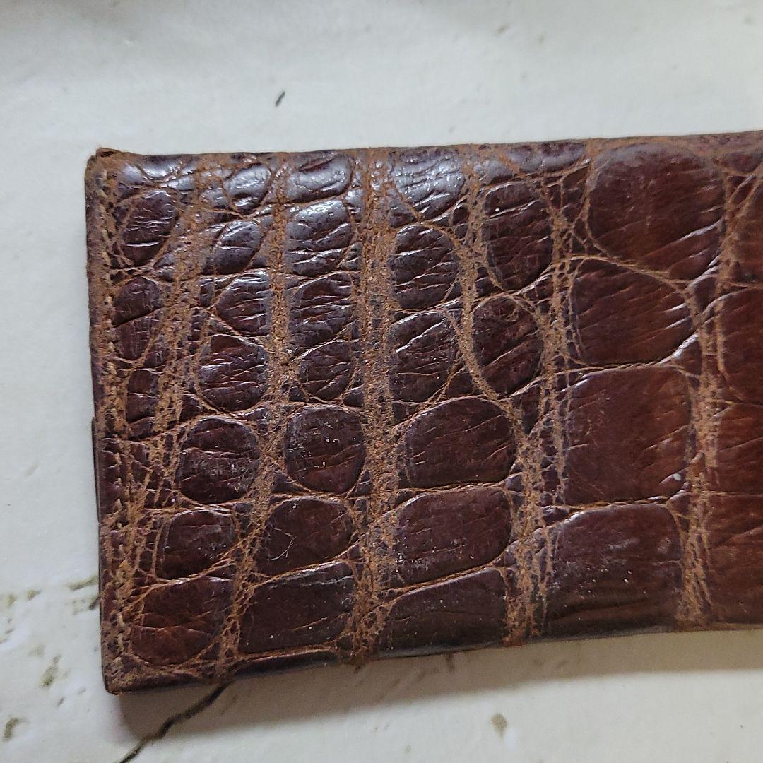 アンティーク/クロコダイル/手付き/小銭入れ/2点