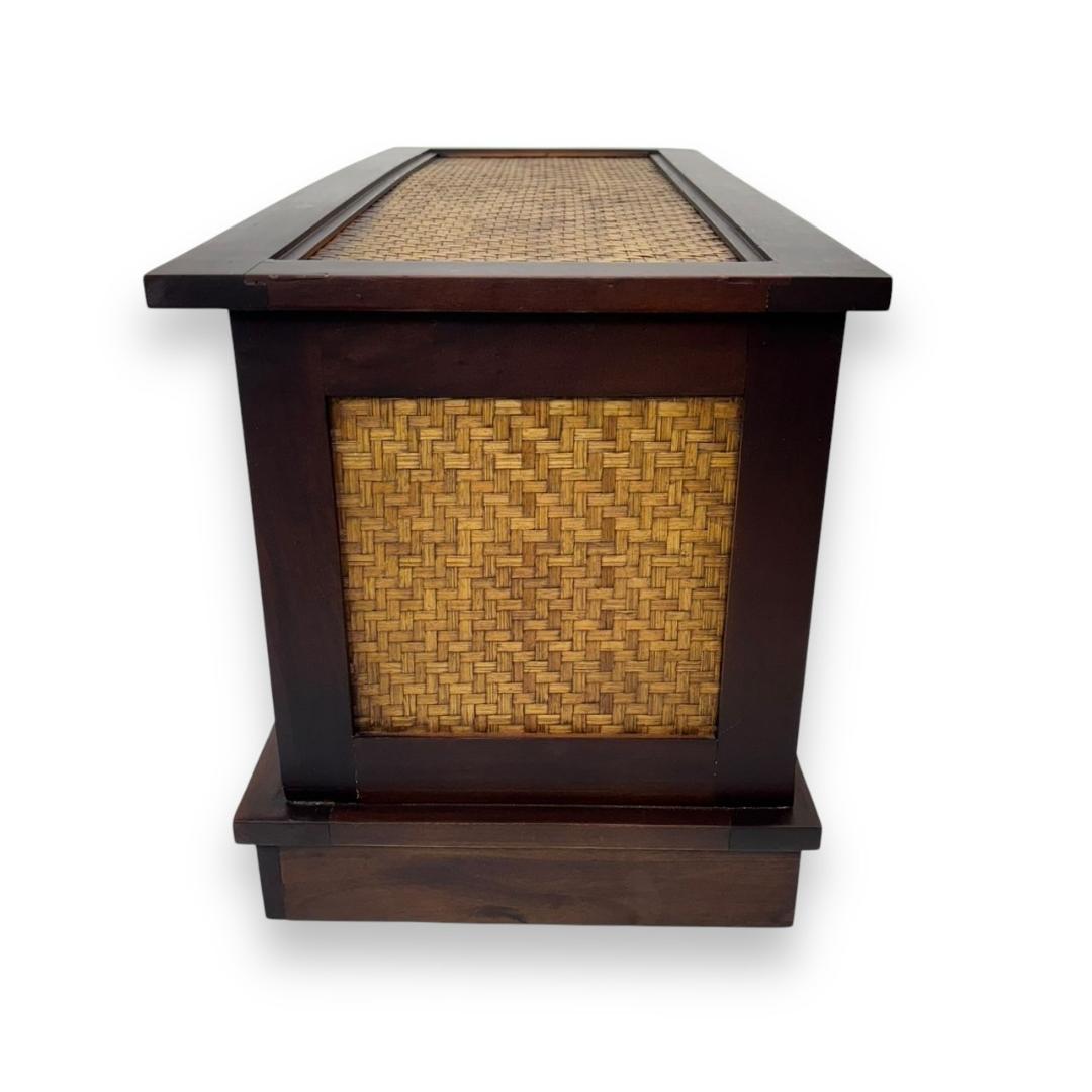 アジアン家具　チェスト　ラタン　ヴィンテージ　アンティーク