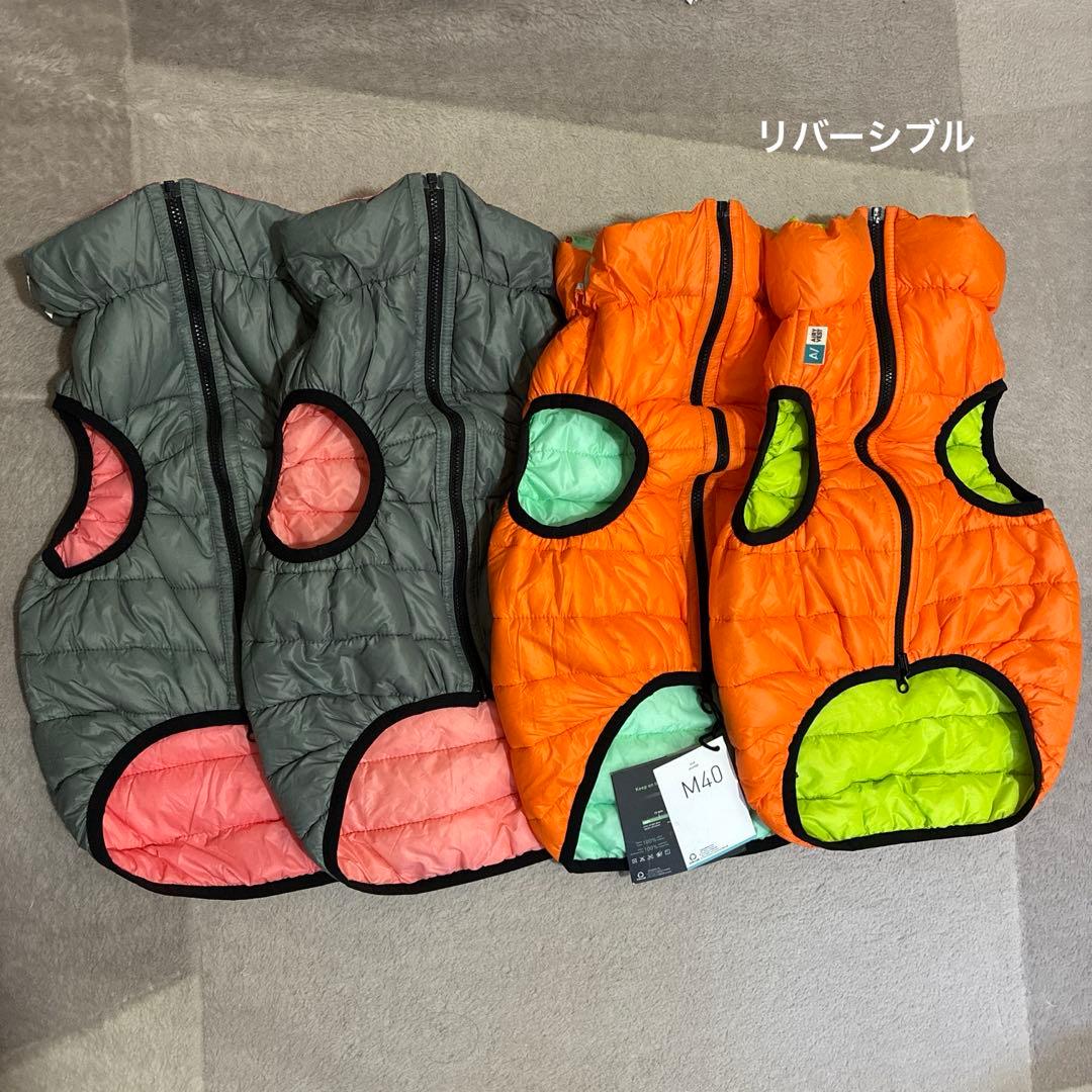 【COLLAR】ペット用　犬　エアリーダウンベスト　4点　新品