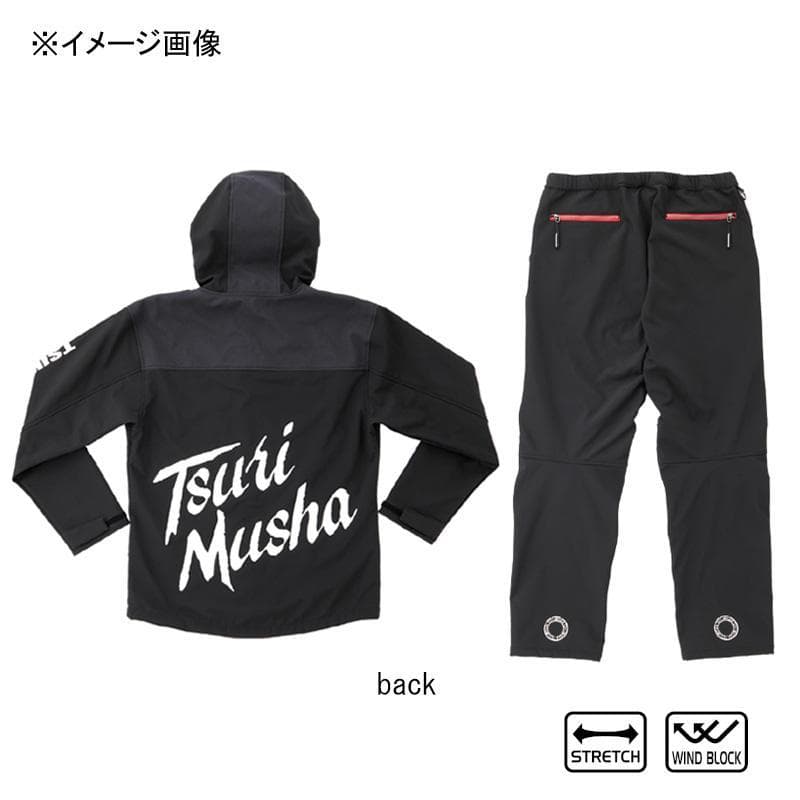 新品　釣武者 3Dストレッチウィンドガードスーツ TM Ver. 3Lサイズ
