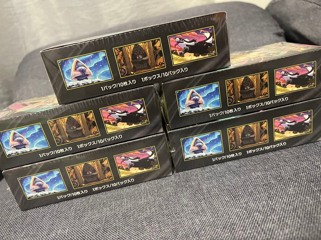 ポケモンカード MEGAドリームEX 5box シュリンク付き