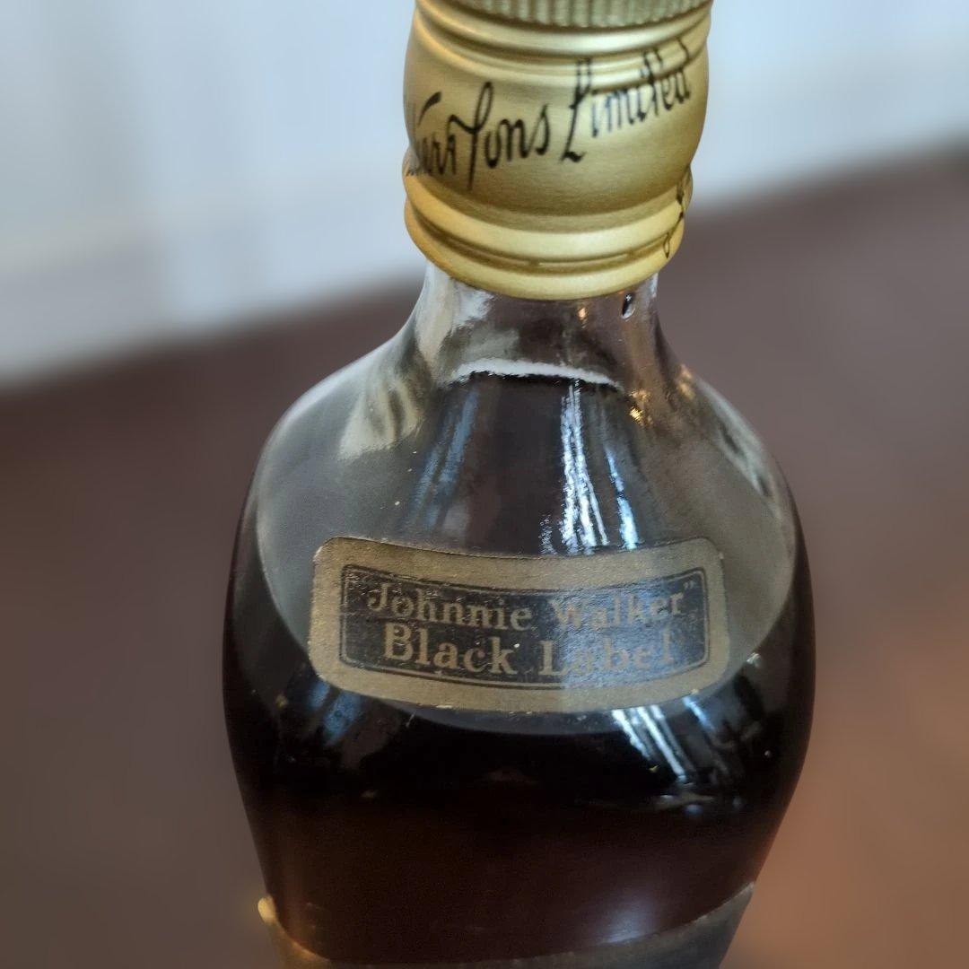 Johnnie Walker Black Label ウイスキー 古酒