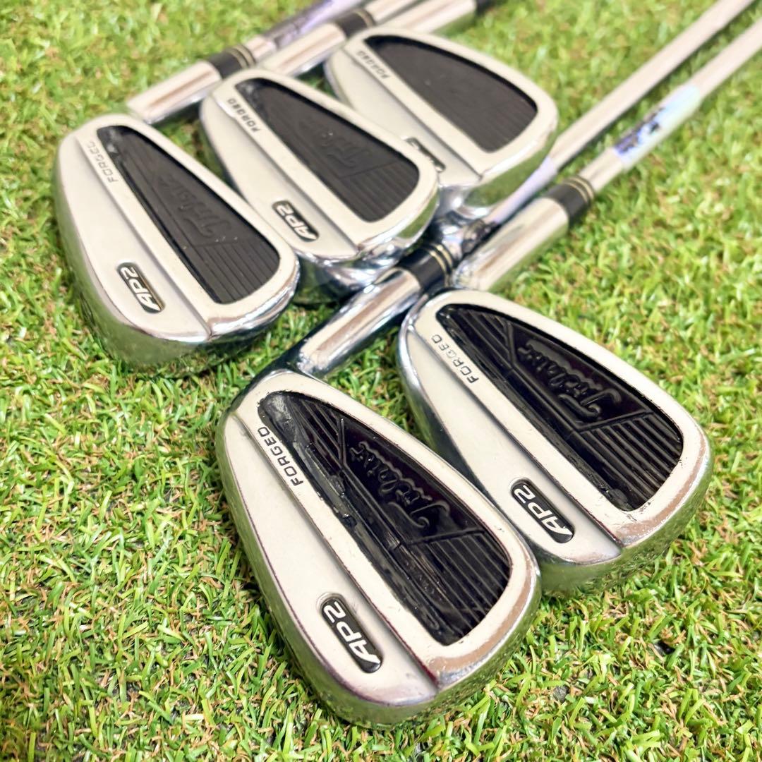 訳あり｜タイトリスト AP2 アイアンセット 5本　初代　DG S300