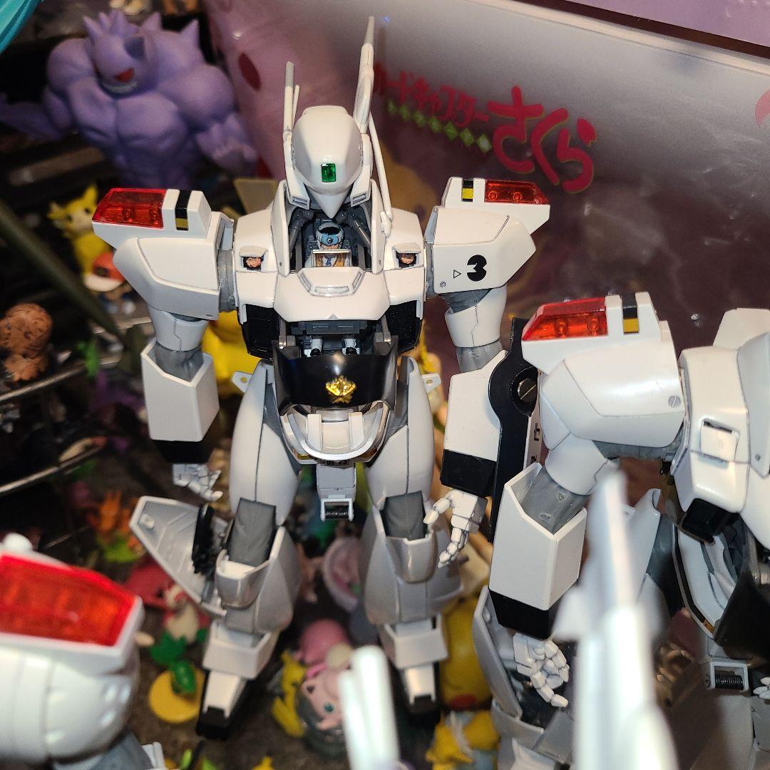バンダイMG 1/35 パトレイバー イングラム各号機リアクティブアーマ完成品