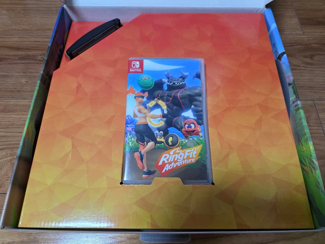 Nintendo Switch 本体 リングフィット あつもり ケース【中古品】