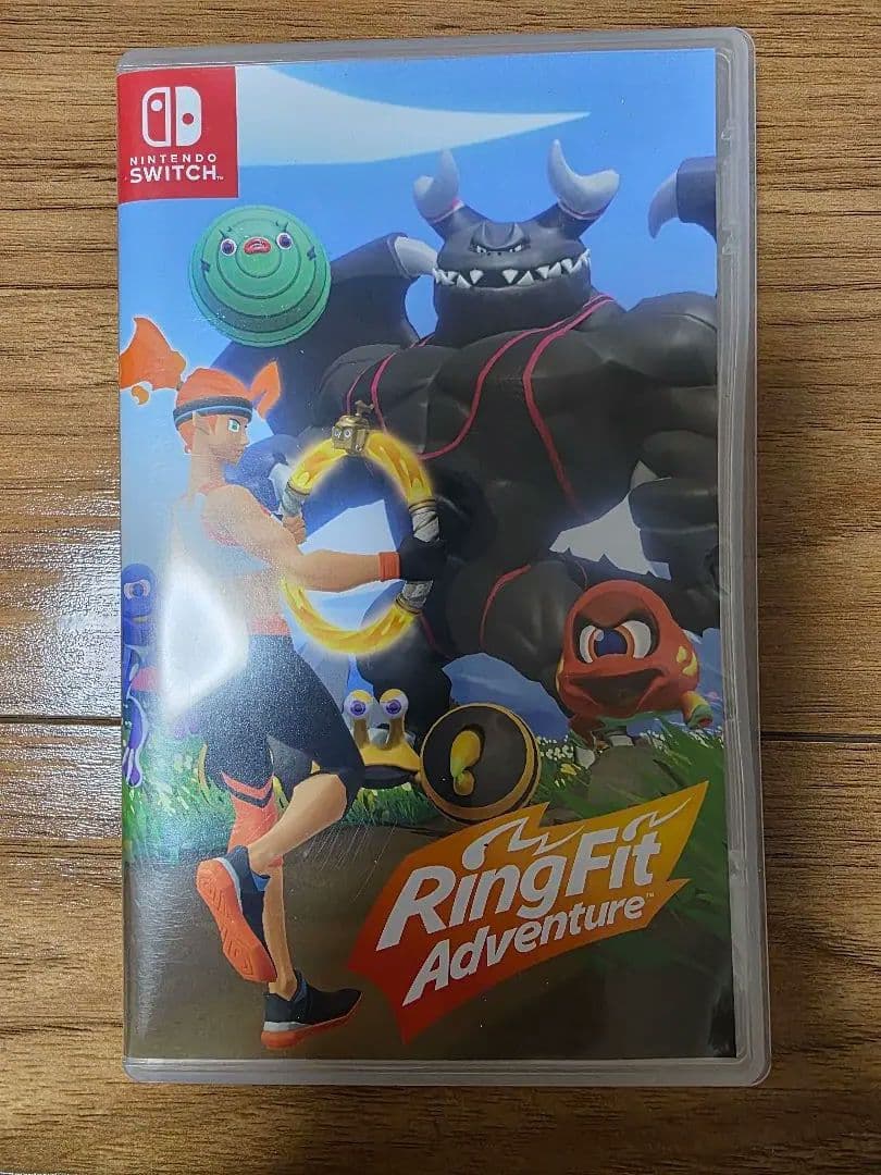 Nintendo Switch 本体 リングフィット あつもり ケース【中古品】