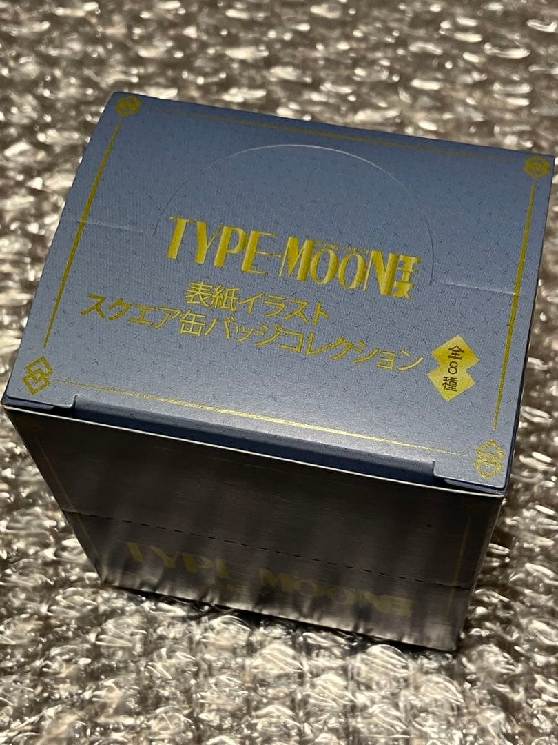 TYPE-MOON スクエア缶バッジ 表紙イラスト　box