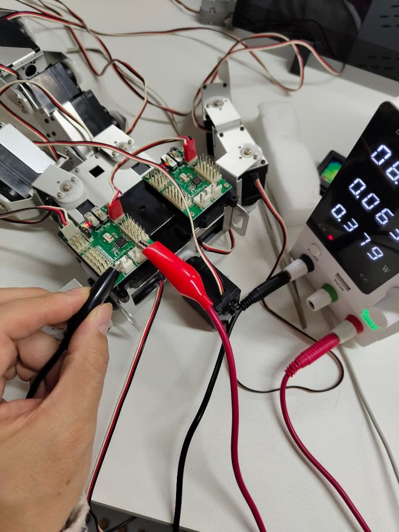 KONDO KRS-78A ロボットキット 電源入力確認済