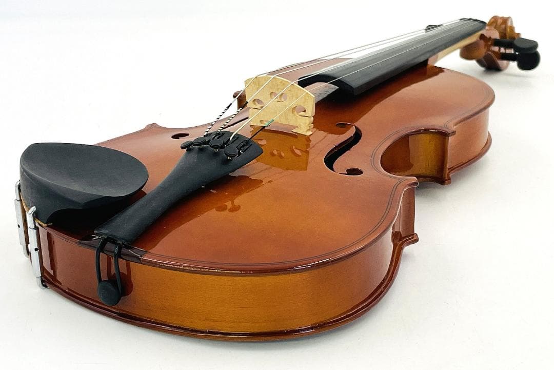【美品・整備品】ラベル無し バイオリン 4/4 フルサイズ 弓・ハードケース付き
