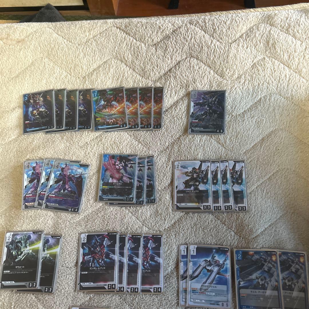 ガンダムカードゲーム　青白エピオン　デッキ