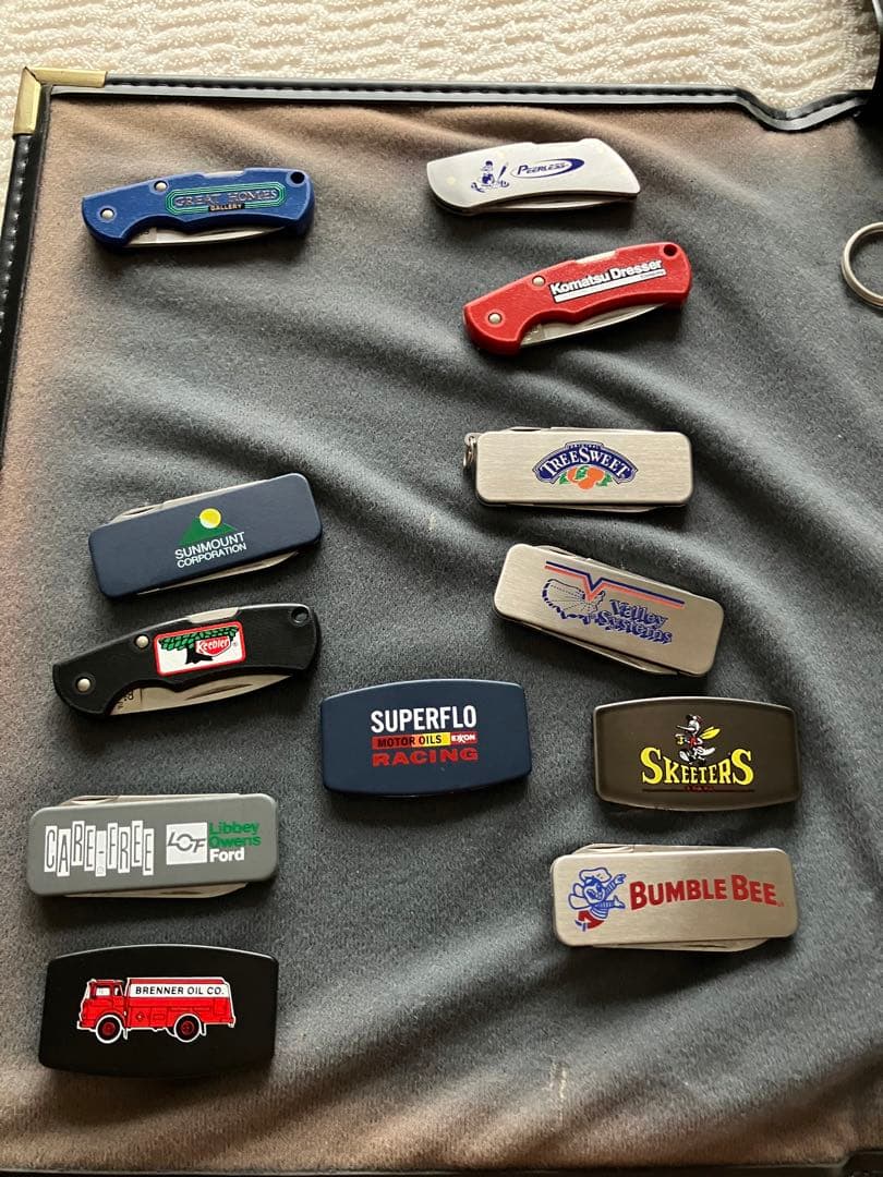 【廃盤】Zippo セールスマンキット　コレクション品　アメリカ企業ロゴネーム入