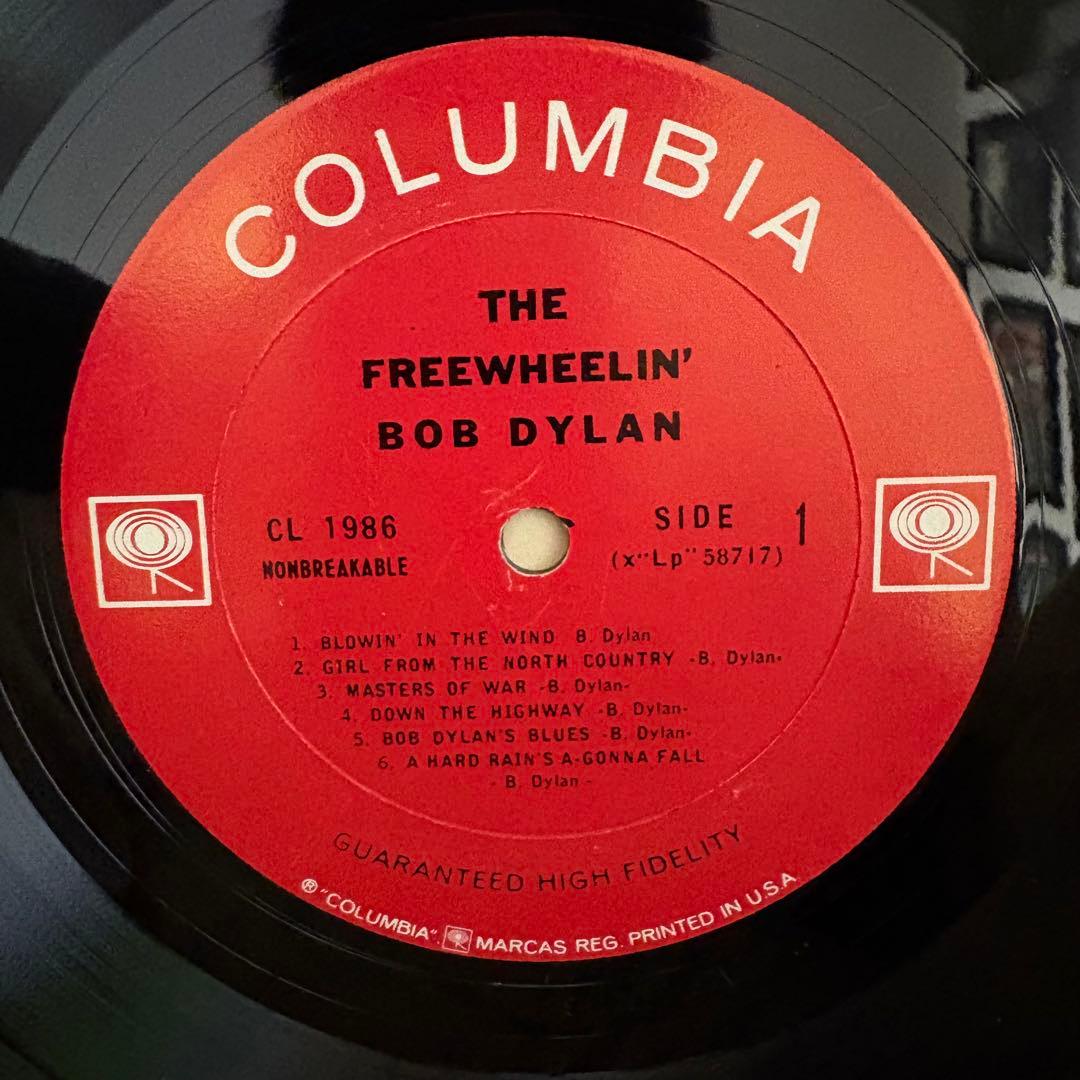 【奇跡のシュリンク！】ボブディラン/フリーホイーリン　USオリジMono