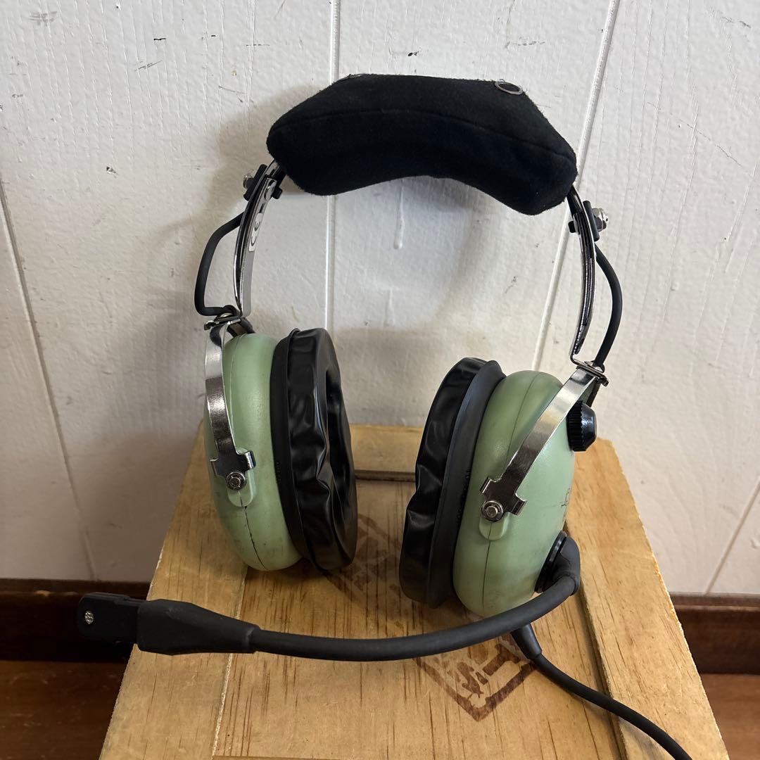 米軍　実物　DAVID CLARK HEADSETヘッドセット　送料無料　①
