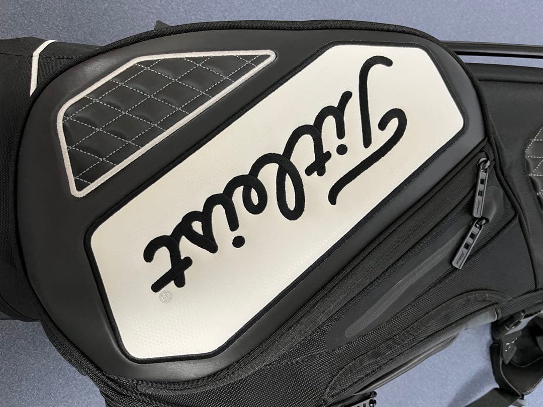 Titleist キャディバッグ スタンド付ブラック/ホワイトTB20SXSF