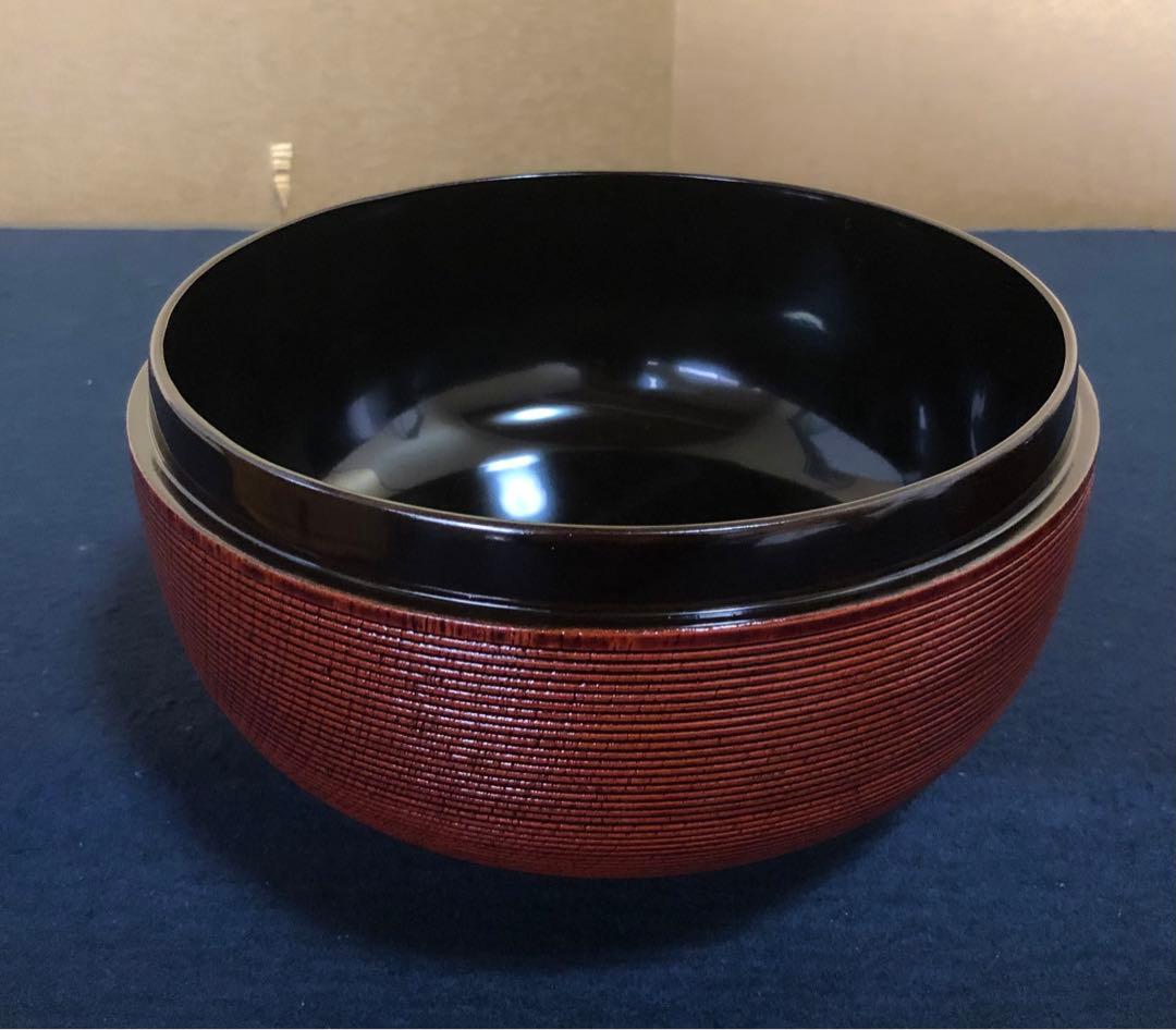 《R》輪島塗 糸目 食籠 喰籠 菓子器 塗師 静峰 共布 共箱 260116き4