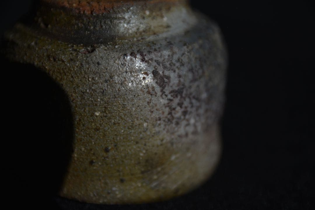 【中村六郎】 備前 酒器揃　徳利　酒呑