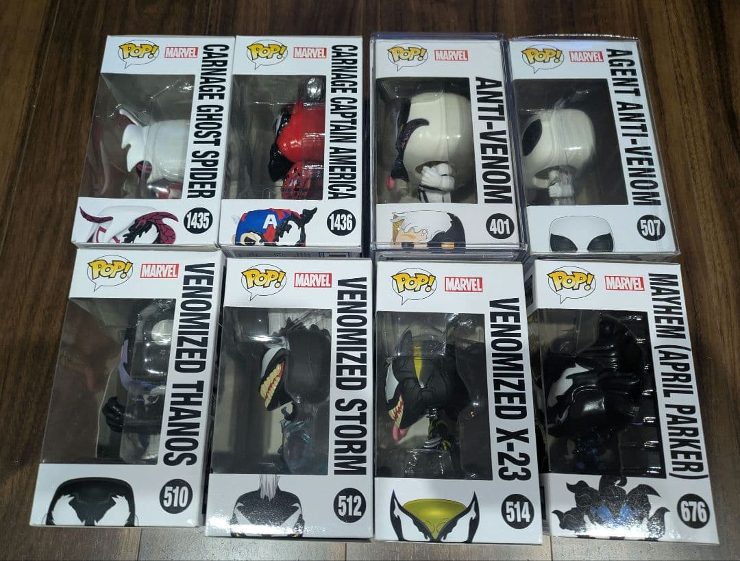 funko pop VENOM（ヴェノム） ✕ ８点セット