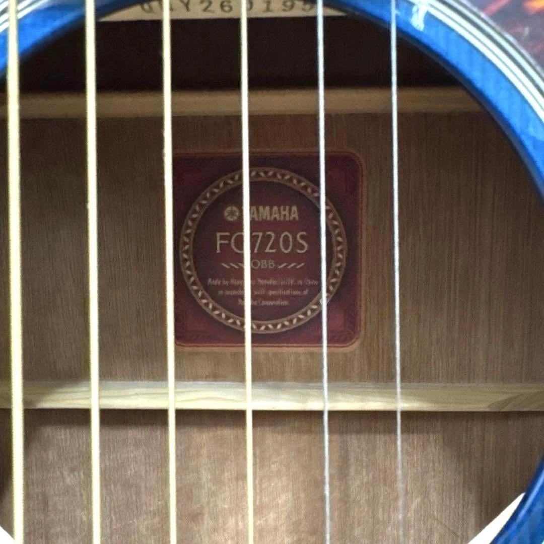 YAMAHA FG720S OBB アコースティックギター 青 ブルー