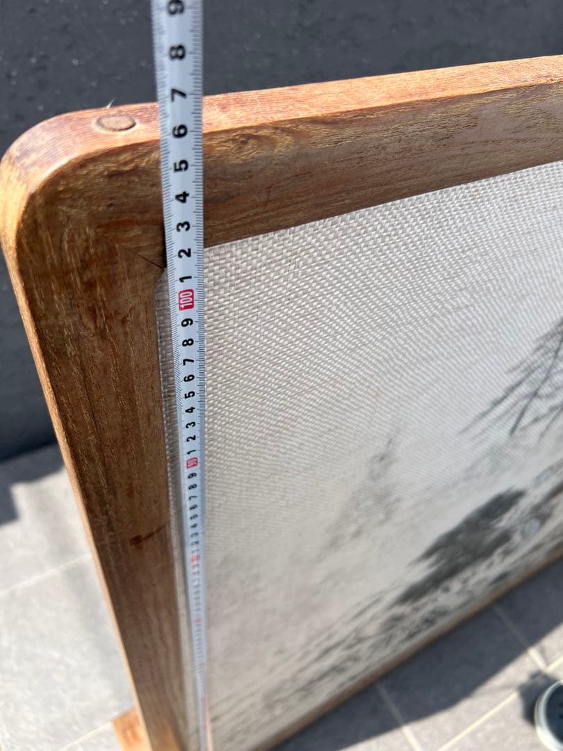 アンティーク 衝立 煎茶道具 間仕切り パーティション