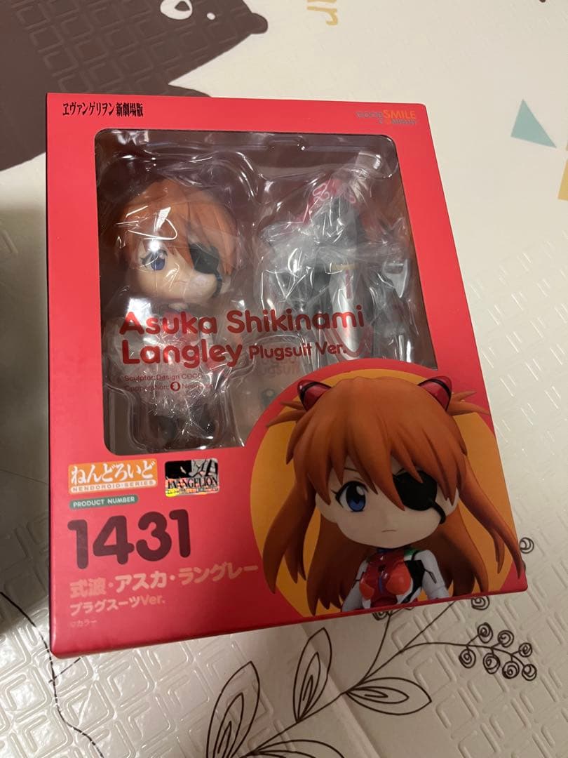 ねんどろいど　エヴァンゲリヲン新劇場版　レイ　アスカ、マリ、プラグスーツ ver