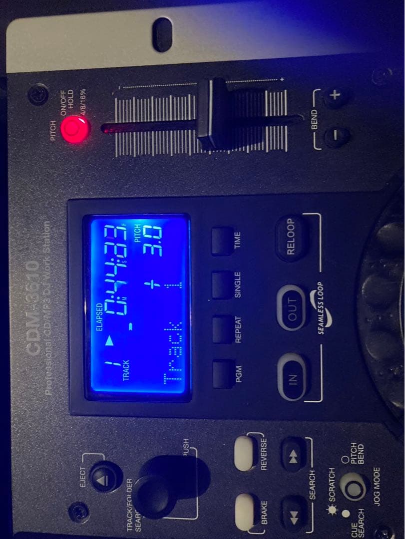 Gemini CDM-3610 DJ機材 MP3対応