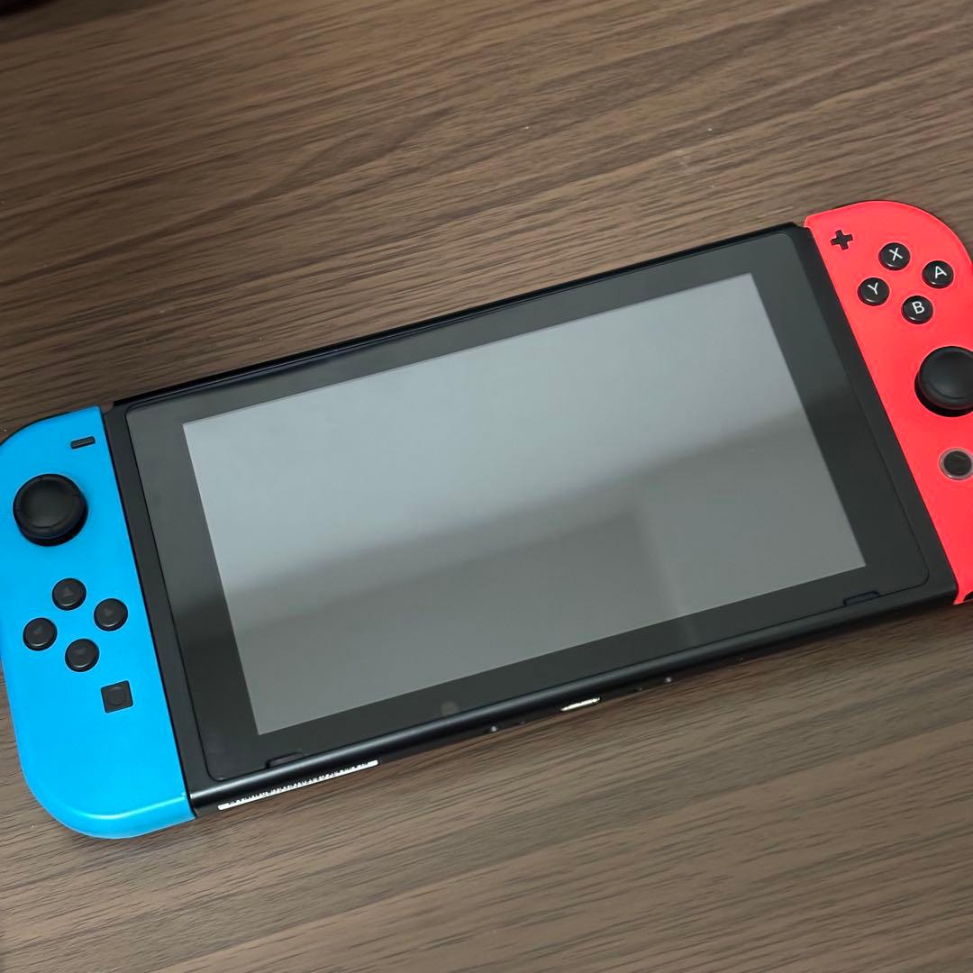 【注意事項あり】Nintendo Switch 本体 青/赤 Joy-Con