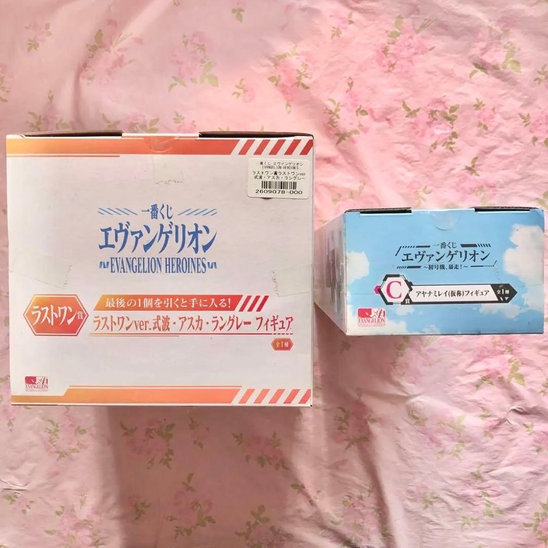 匿名配送　一番くじ　エヴァンゲリオン　フィギュア　2点セット　アヤナミ　アスカ