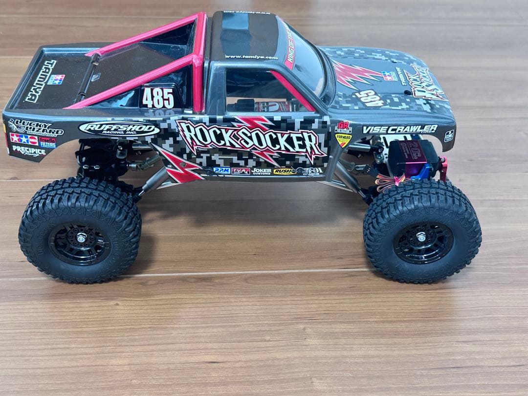 ［CR01 ロックソッカー］　電動RCカー　カスタム品