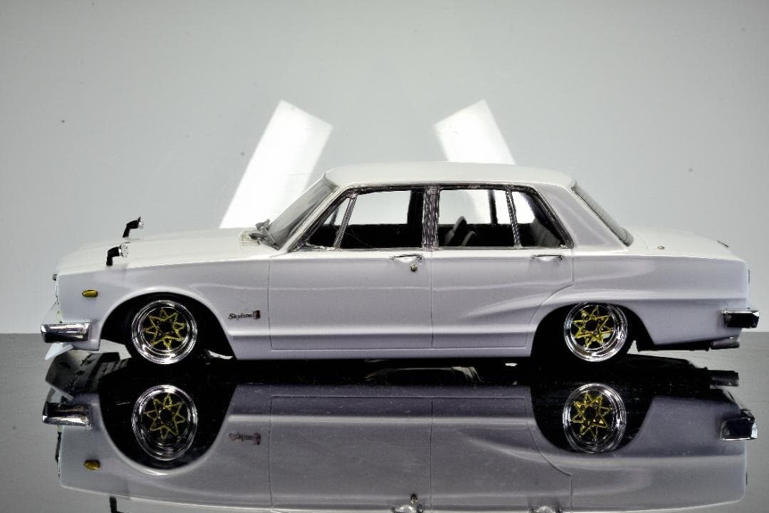 【1/24アオシマ】スカイライン2000GT【ハコスカ】