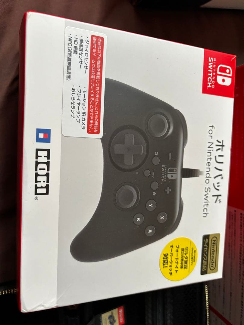 か*な様 Nintendo switch HAC001 ホリパッド　ソフトセット