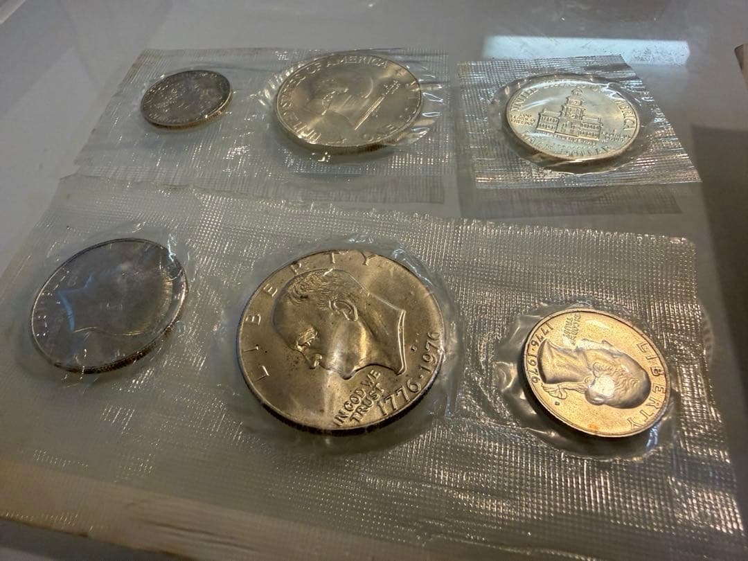 アメリカ　銀貨セット　✖︎3