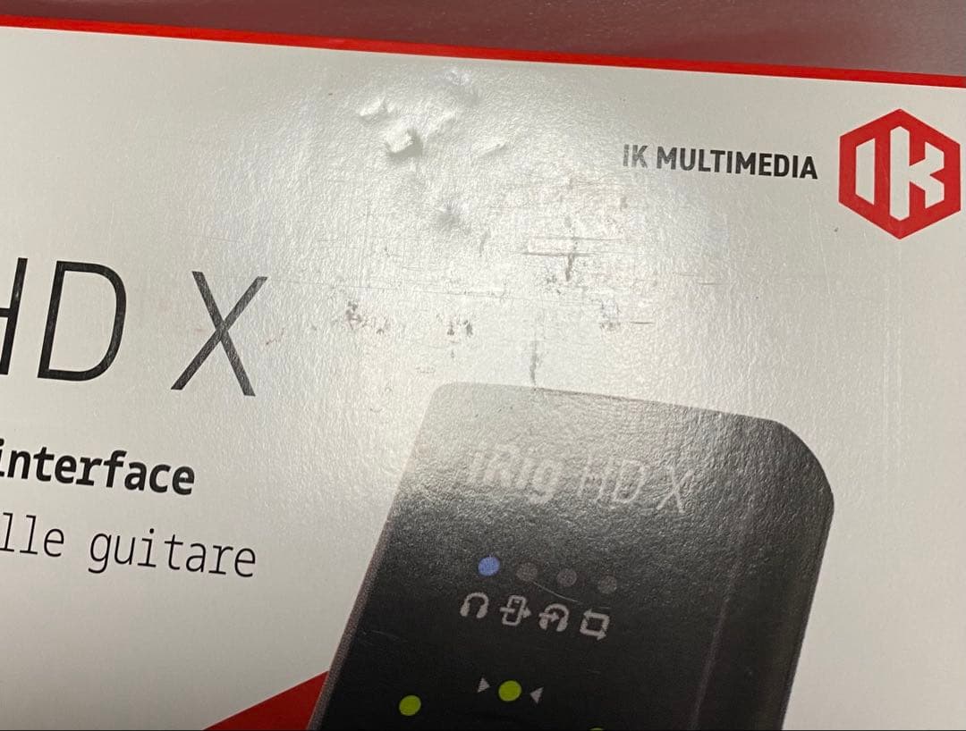 【未開封品】iRig HD X 【外箱キズあり】