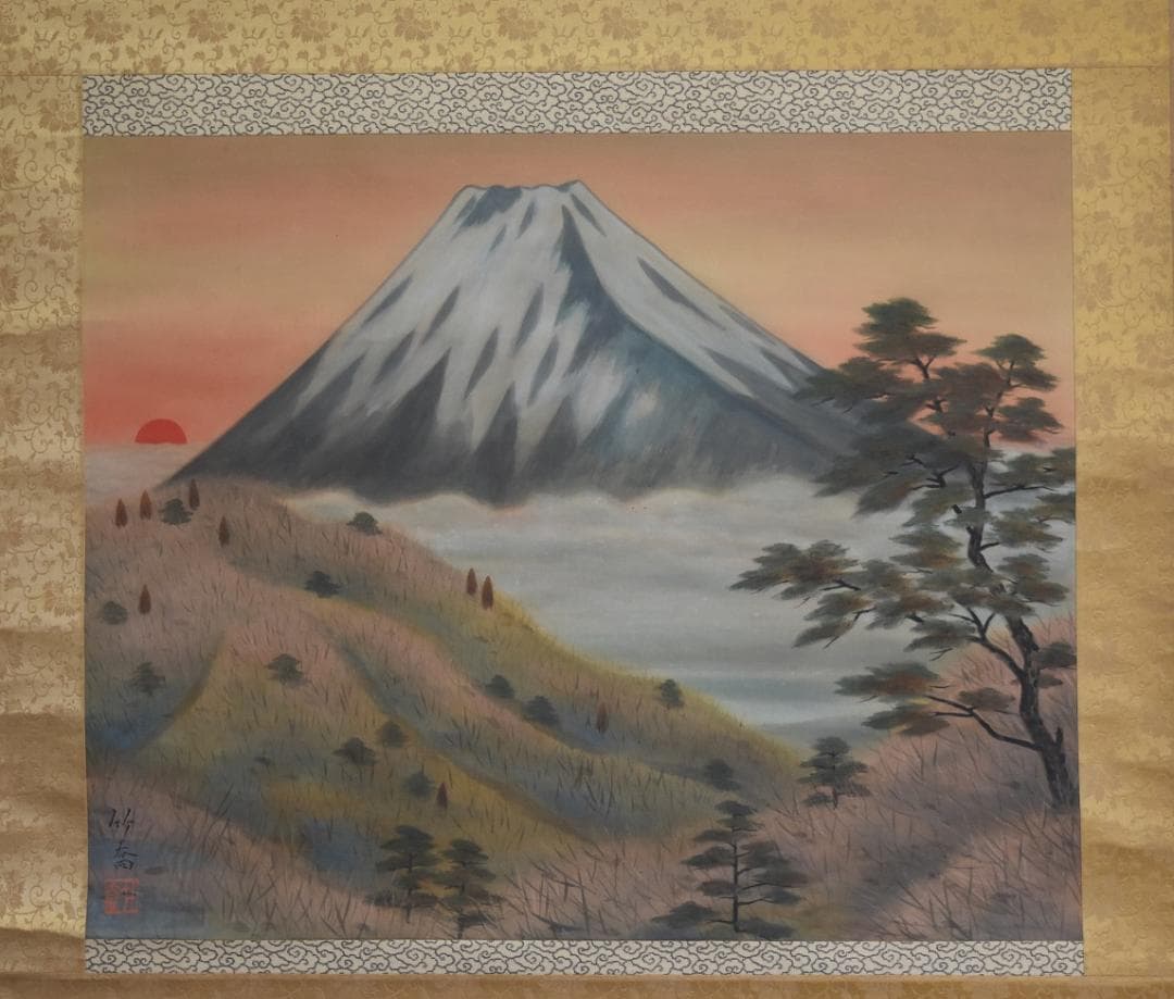 コロナ制圧祈願還元キャンペーン・日本画壇の重慎として活躍、小野竹喬・真作保証