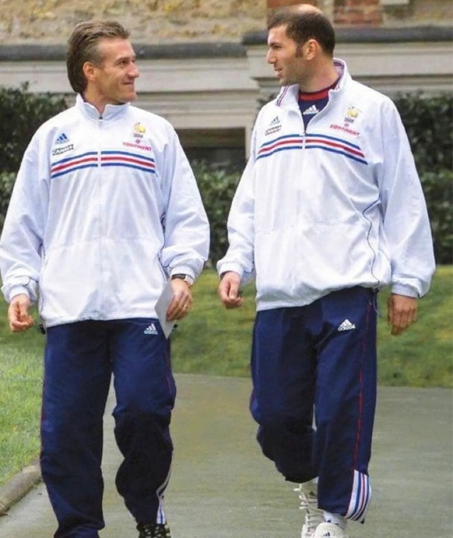 極稀少 フランス代表 adidas／トラックトップ 異素材