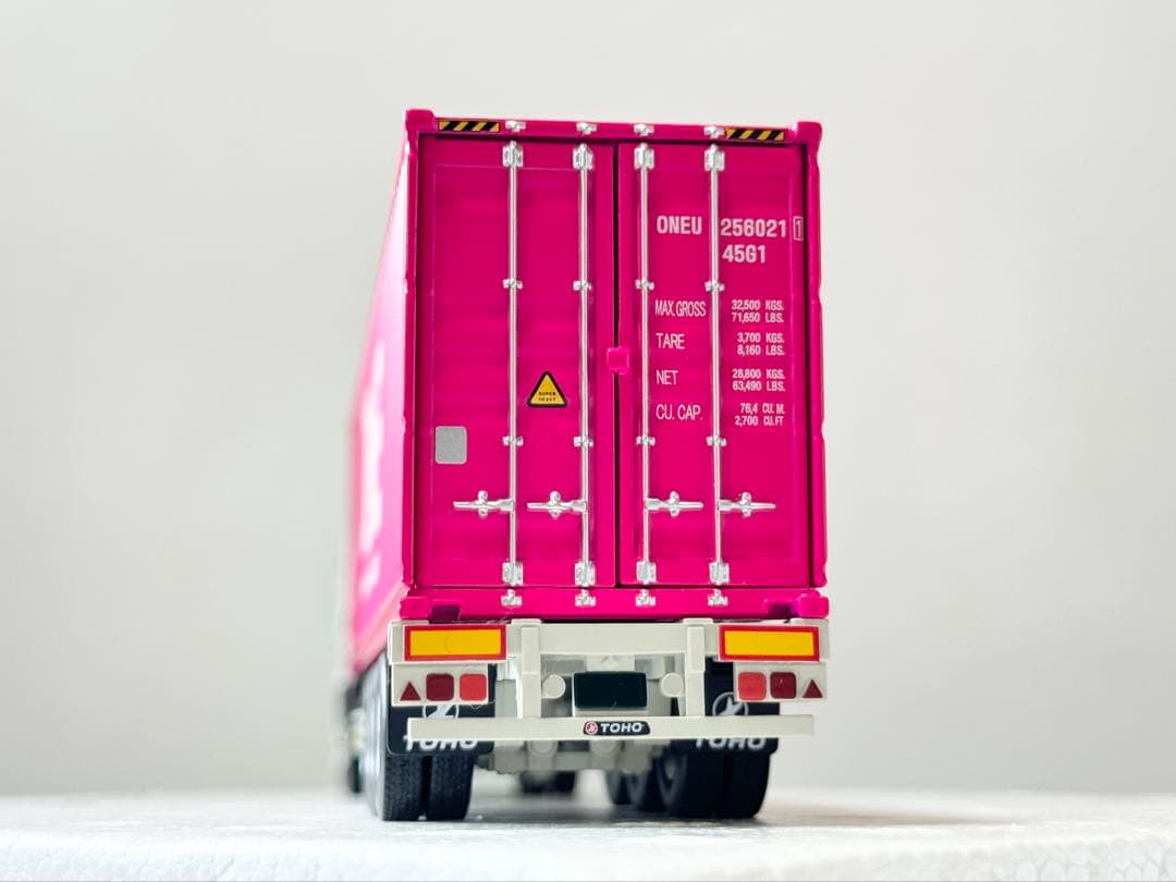 【トミカ】日野・プロフィア　海上コンテナトレーラー　HINO デコトラ
