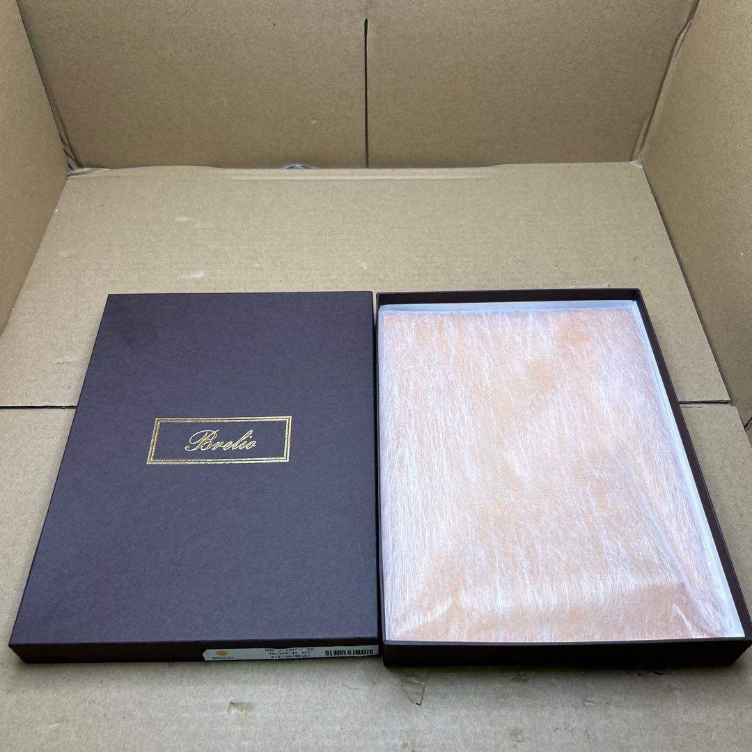 新品　ブレイリオ ミネルバ A5 ノートカバー ナチュラル