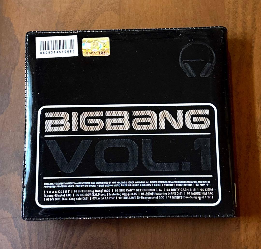 【レア】廃盤 BIGBANG VOL.1&SECOND SINGLE ALBUM