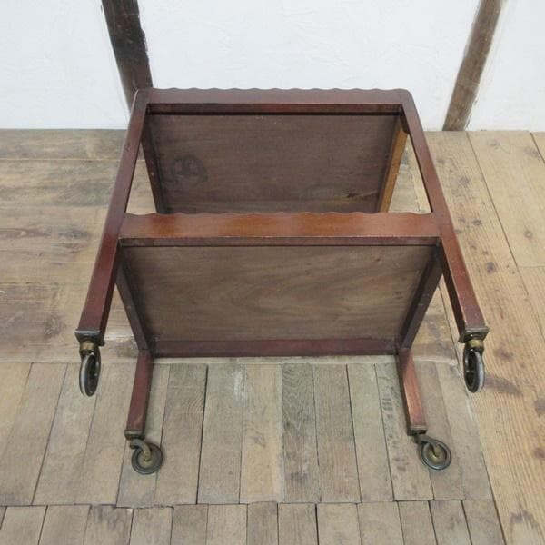 イギリス アンティーク 家具 キッチンワゴン トロリー カフェ 英国 6077e