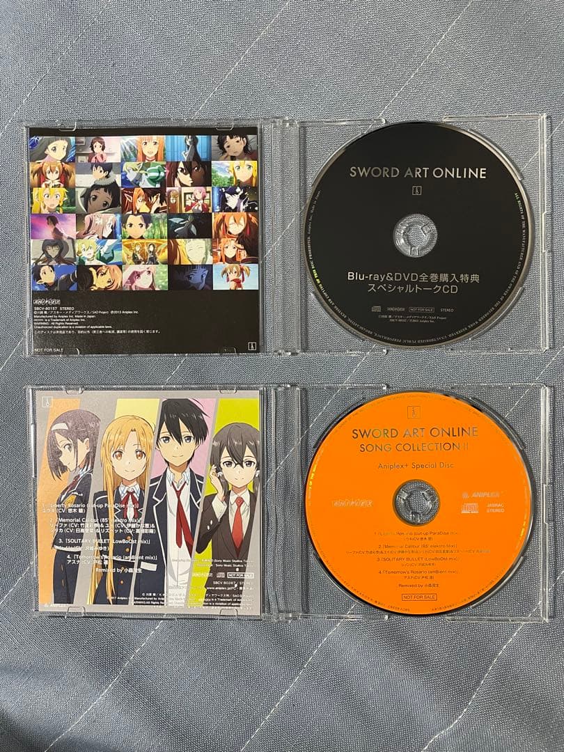 ソードアート・オンライン＆ガンゲイルオンライン　　スペシャル特典CD