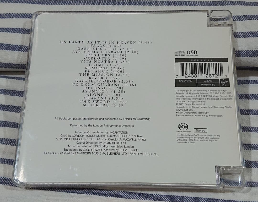 (SACD) エンニオ・モリコーネ「ミッション」