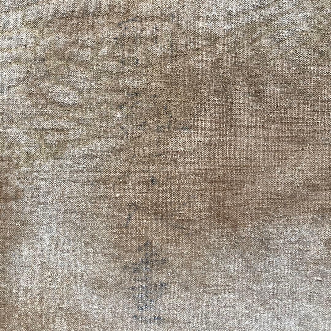 ￼刑部人「柿」8M額35×63絵￼27.5×45.5CM絵の具の割れあり